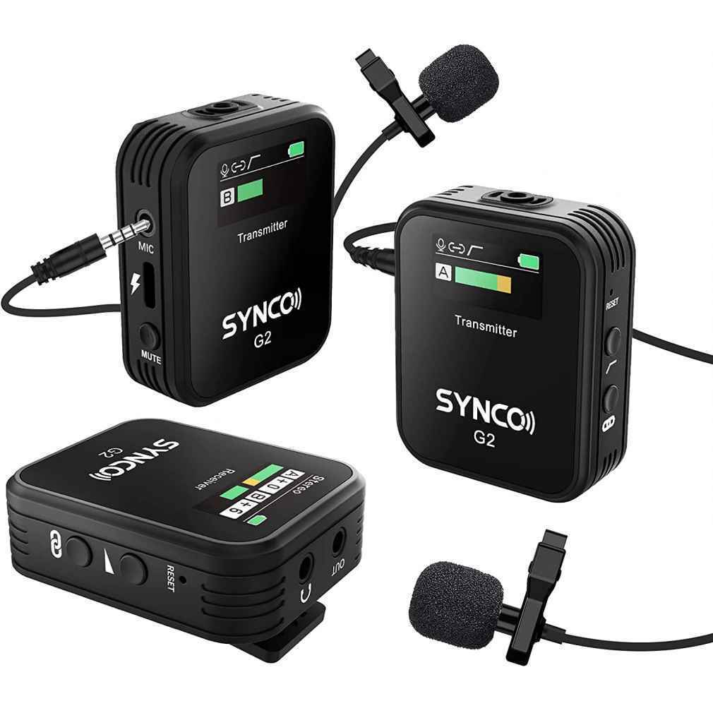 SYNCO G2-A2 Microphone System Wireless Omnidirectional