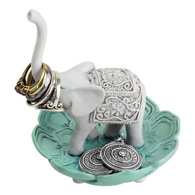 Evelots Ring Holder-good Luck Elephant-jewelry Bowl/stand-earring/necklaces