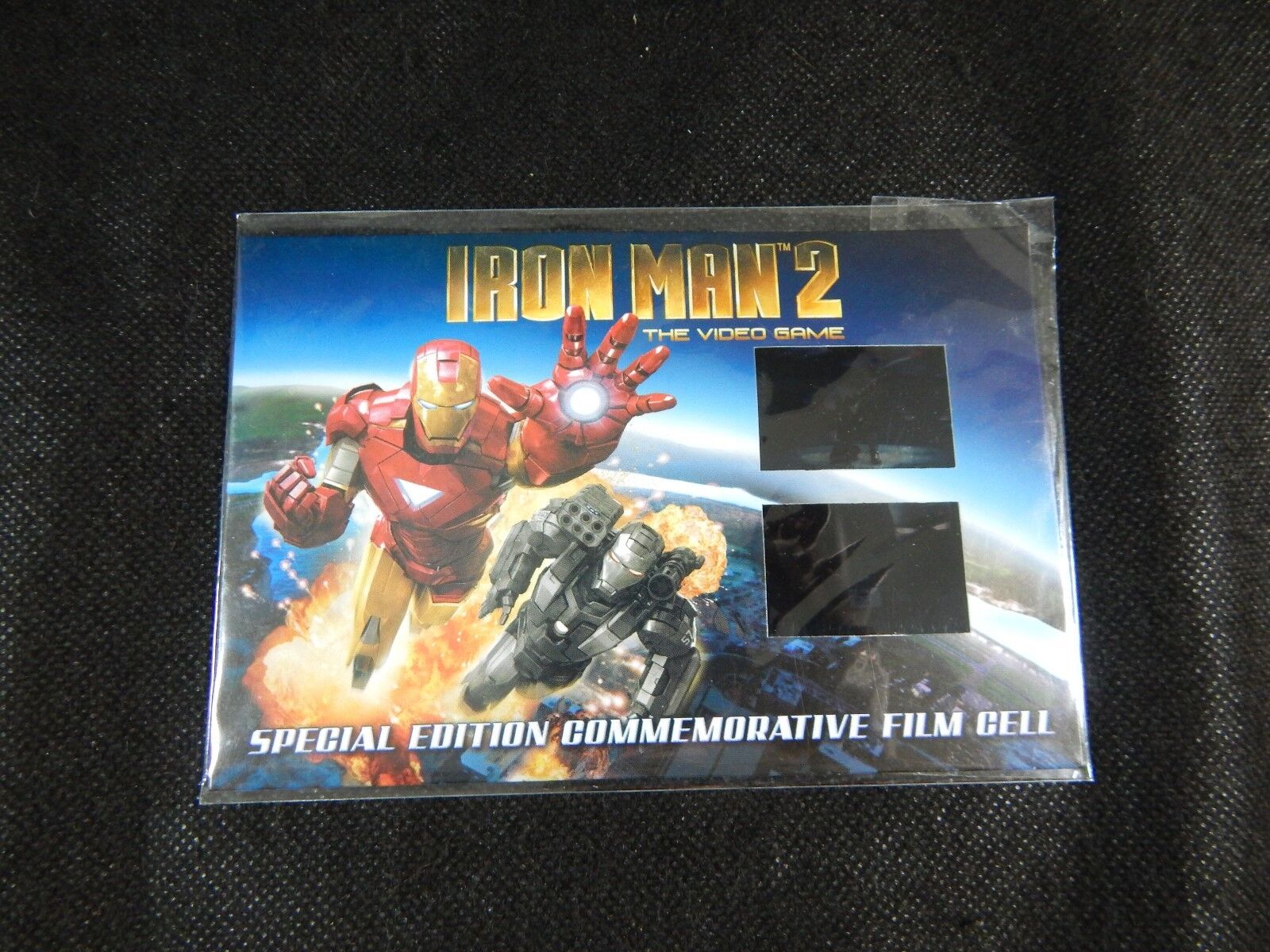 IRON MAN 2 VIDEO GAME LIMITED EDITION COLLECTOR MOTION CELS (NEW)