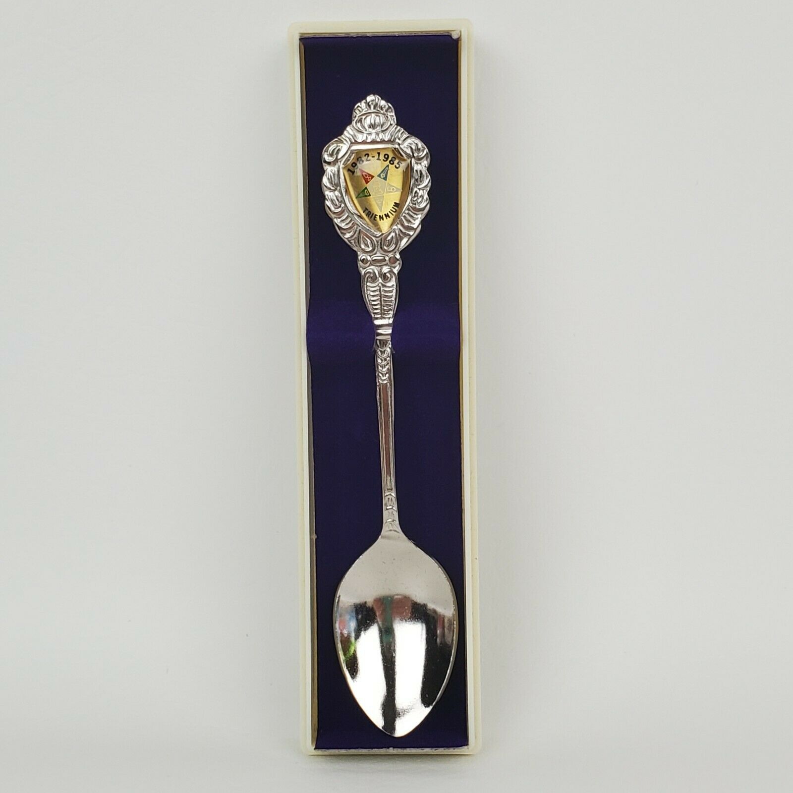 ORDER of the EASTERN STAR Triennial 1982 -1985 Collectible Spoon - 4.25