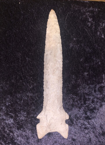 Arrowhead Point , White color, APPROX. 6  3/4” inches long