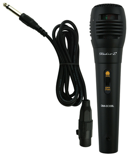 StudioZ Microphone DM303BL Handheld Unidirectional DJ Shure Professional Karaoke
