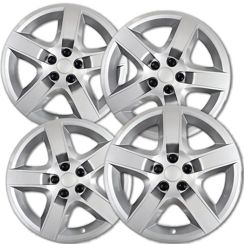 4 Pc Hubcaps Fits Chevy Malibu 17" Chrome Abs Snap On Replacement Wheel Rim Skin