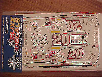 Slixx 1497 1/24th & 1/25th Scale #20 The Home Depot Decals