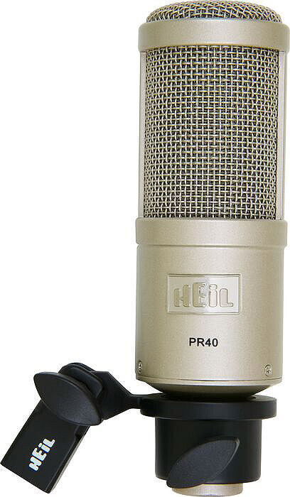Heil Sound Pr-40 Dynamic Studio Recording Microphone, New!