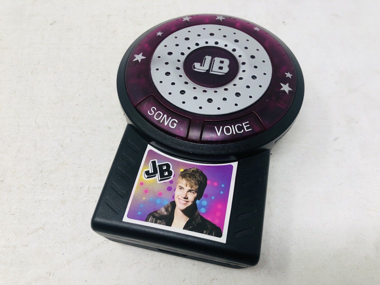 2011 Justin Bieber Jb Voice Effect Amplifier Without Microphone - Tested & Works