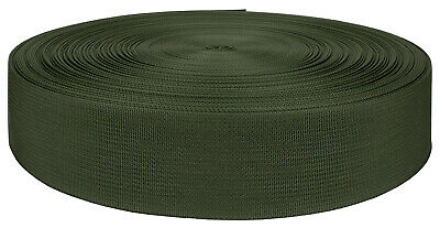 2 Inch Berry Compliant Camo Green Lite Weight Nylon Webbing Closeout, 100 Yards