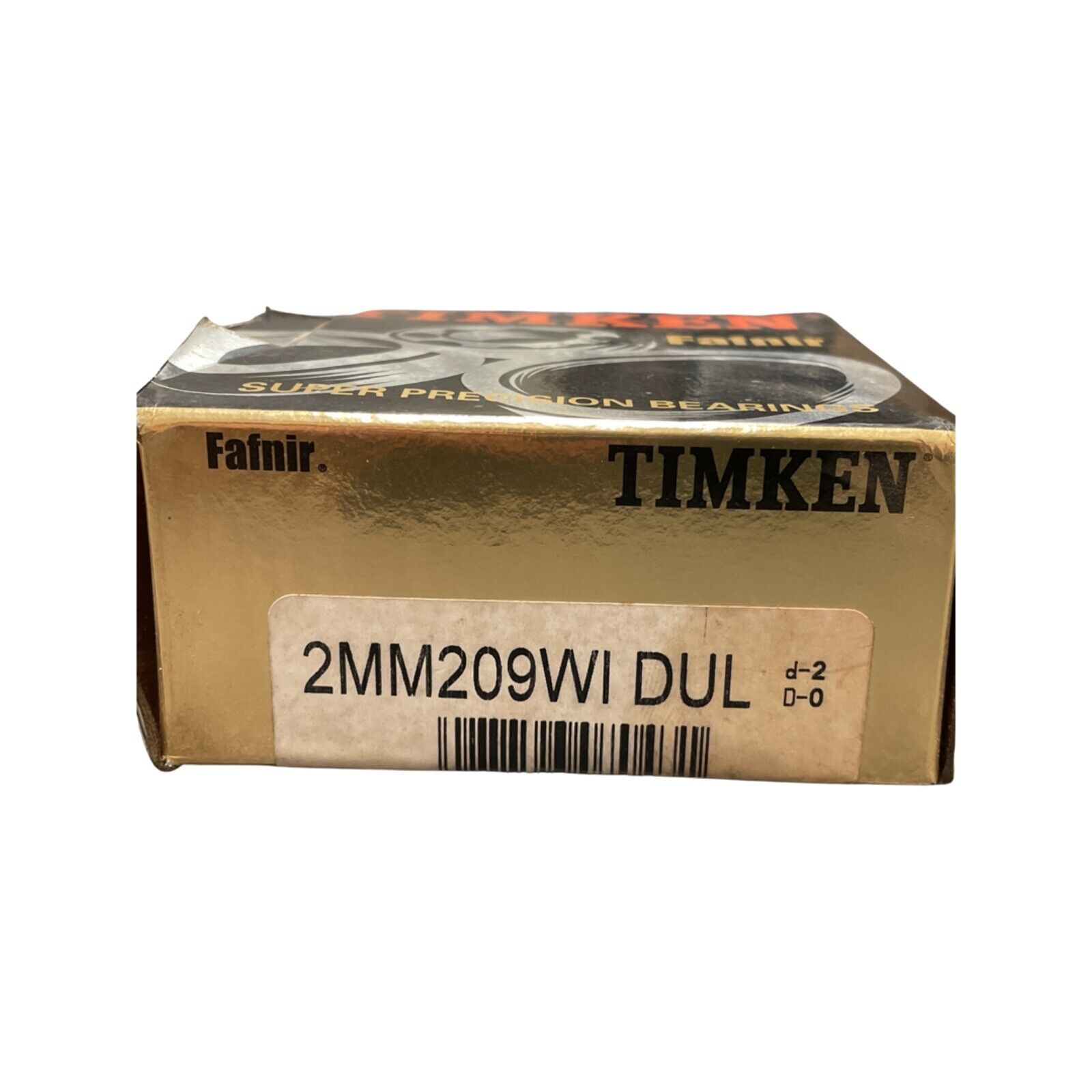 Fafnir Timken 2mm209wi Dul  Angular Contact Ball Bearing Abec 9 (sold As A Pair)