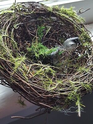 Sneaky Custom Bird's Nest Cache For Geocaching Comes With A Log Book
