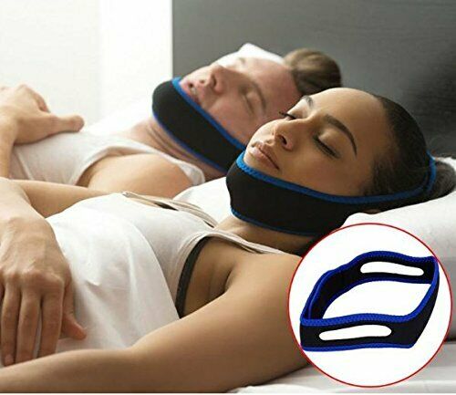 Alexvyan Certified New Anti Snore Chin Strap Stop Snoring Sleep Aid Jaw Strap