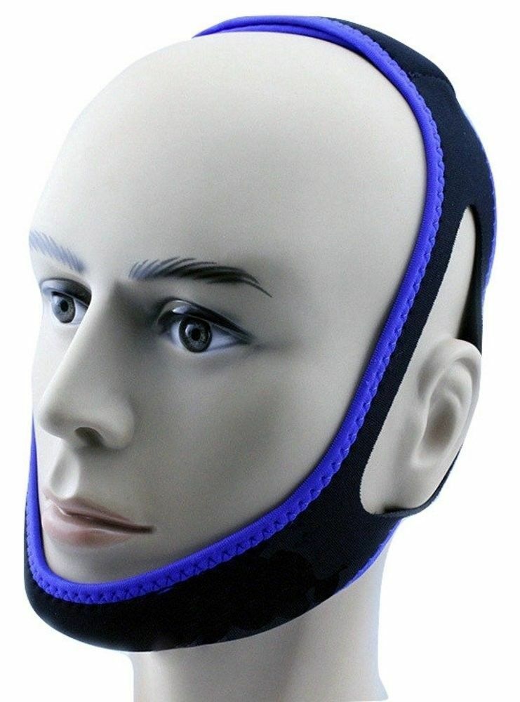 Snore Stopper Anti Snore Chin Strap Sleep Apnea Cpap Aid Solution Fast Shipping