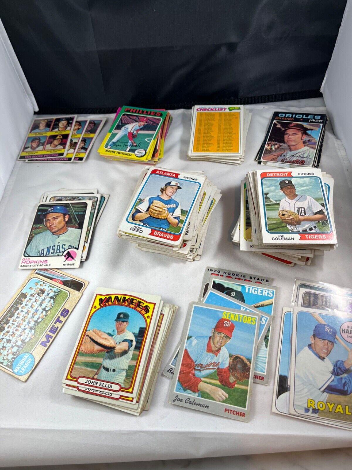 1970’s Topps baseball card lot 1972 1974