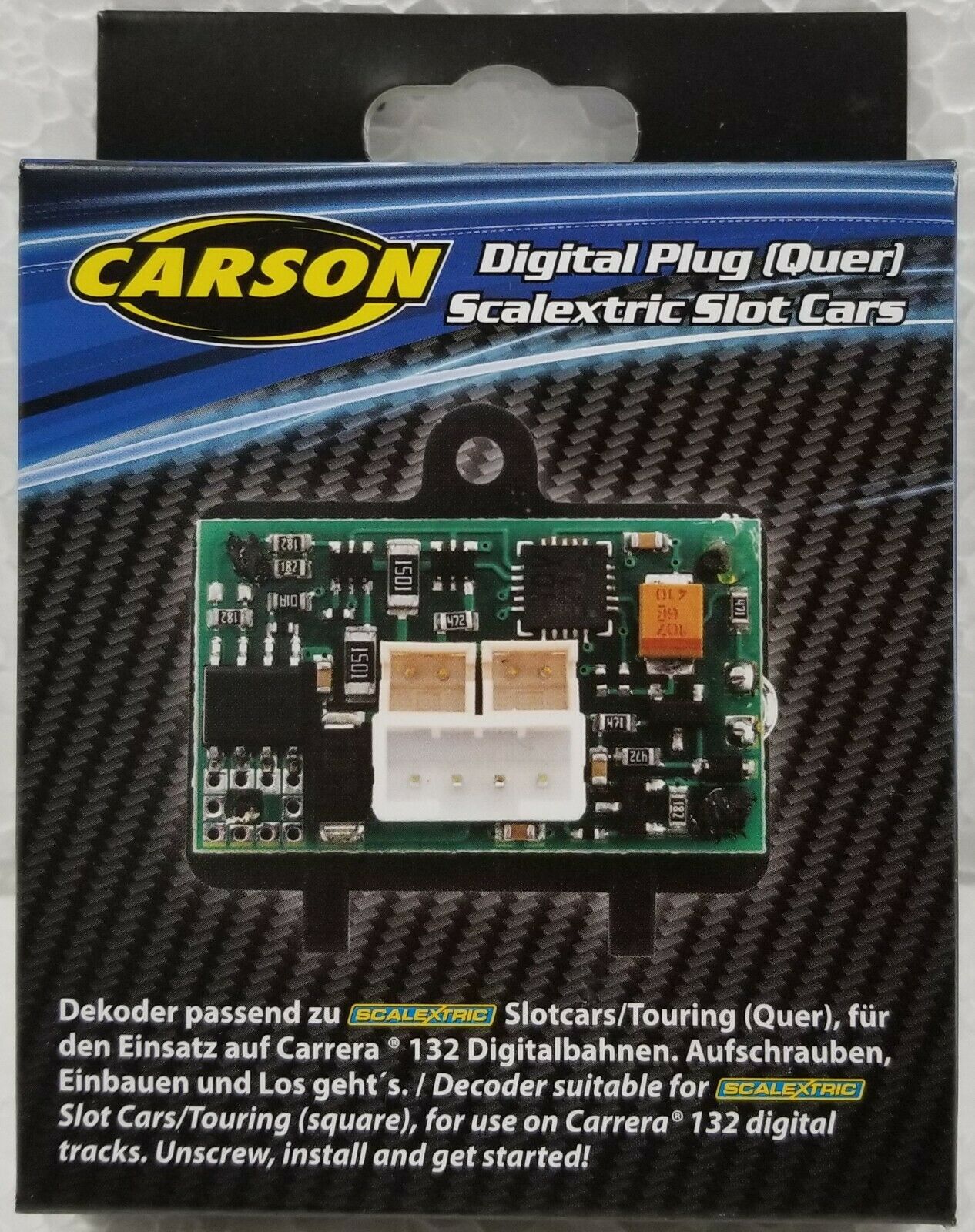 Carson Carrera Digital Decoder Chip For Scalextric Dpr New 1/32 Slot Car Part