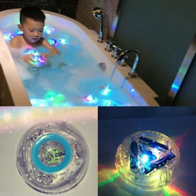 Kids Light-up Bathing Toy Toddler Durable Floating Boys Girls LED Toy