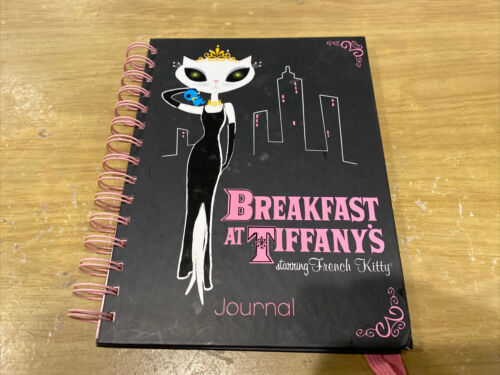 Breakfast At Tiffany’s French Kitty Pink Journal