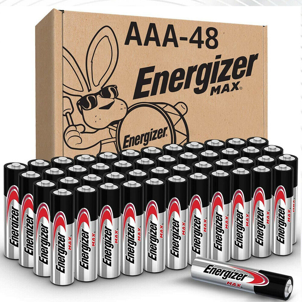Energizer AAA Batteries (48 Count), Triple A Max Alkaline Battery