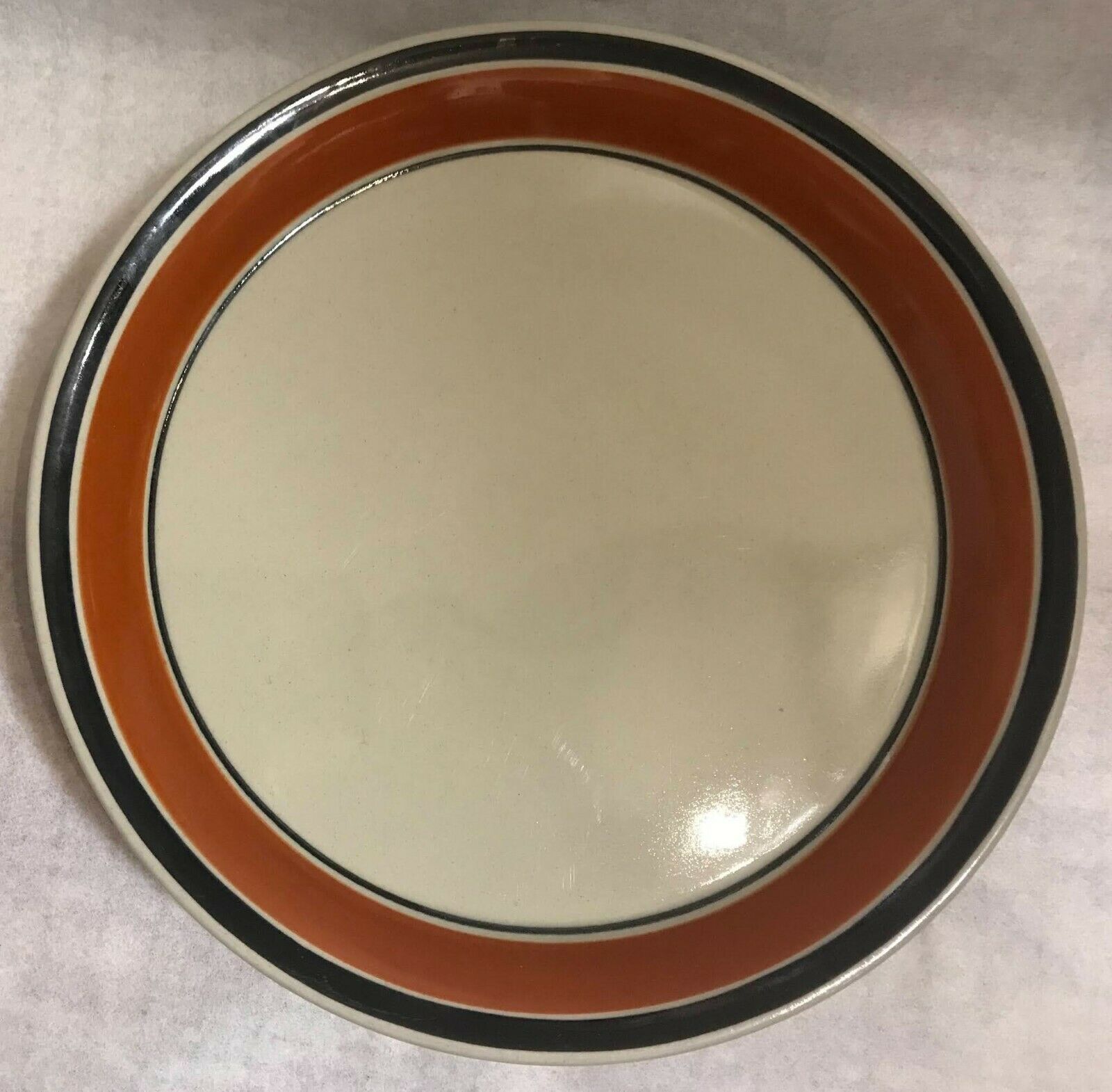Vintage HOGANAS Keramik Dinner Plates Stoneware Sweden.