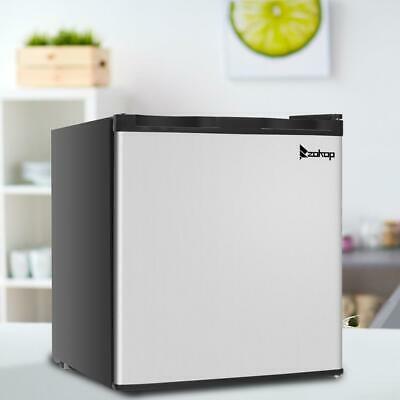Compact Mini Freezer Single Door Fridge Household Compressor Cooling Home Bar