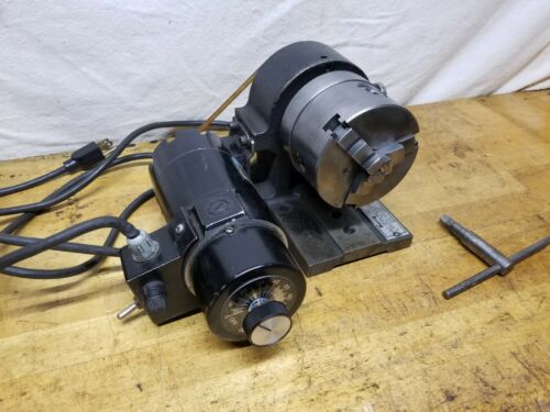 Harig/ab 5c Motorized Spin-indexer With 4" Three Jaw Chuck