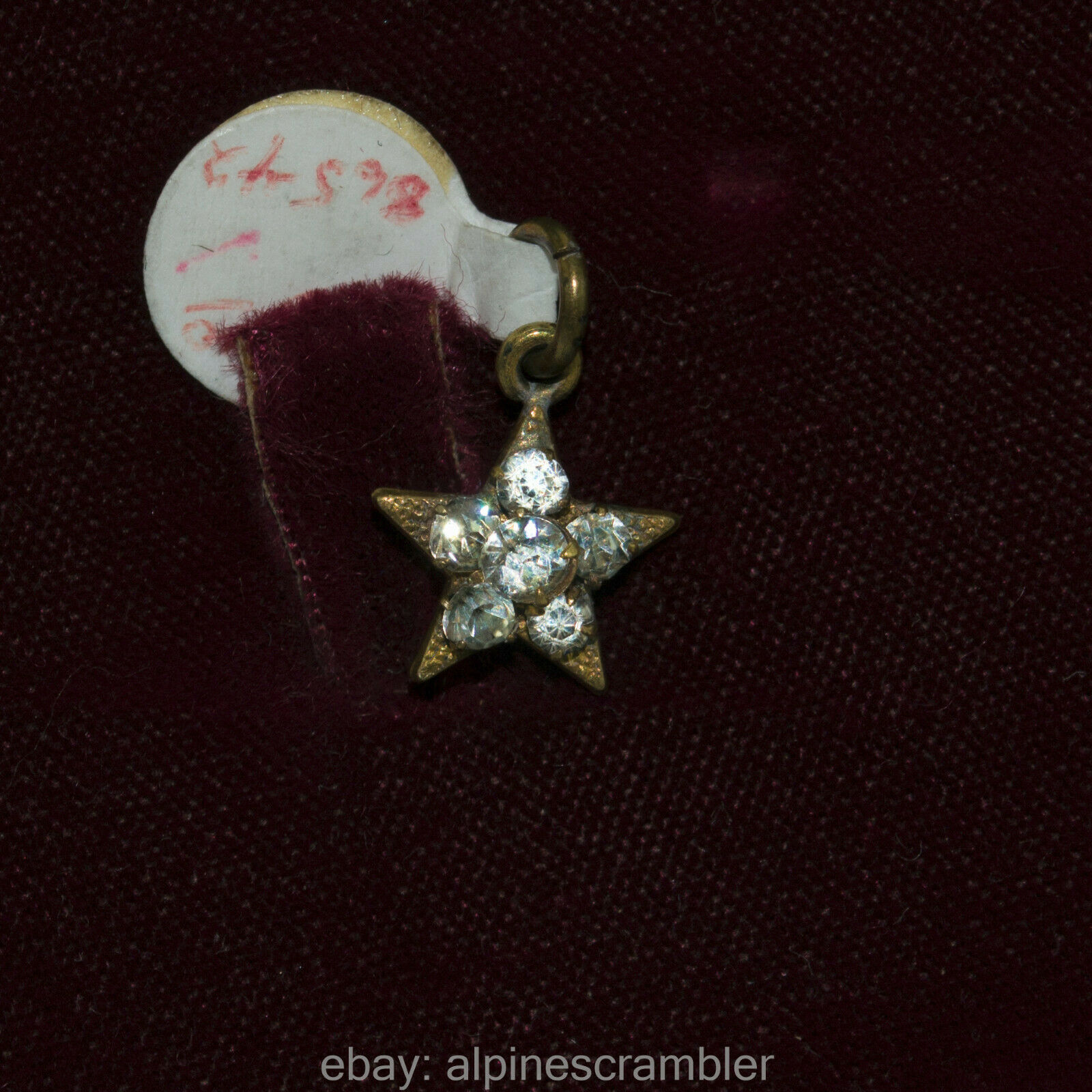 Vintage Small star pendant or charm eastern sorority
