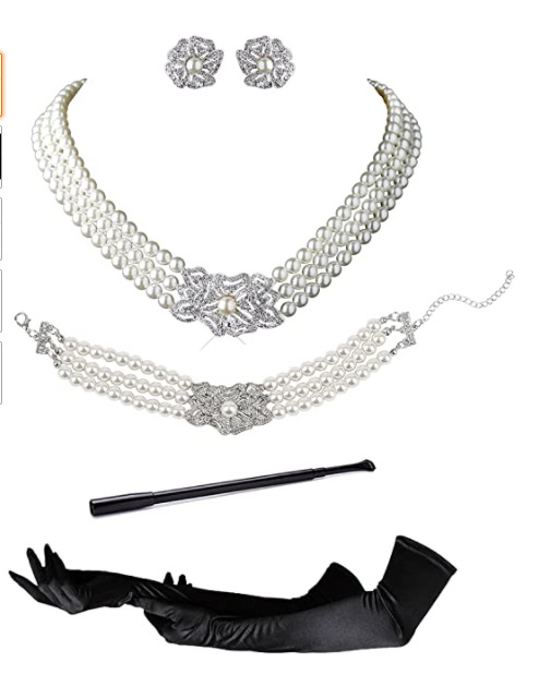 Audrey Hepburn Holly Golightly Breakfast at Tiffanys Costume Jewelry and Accesso