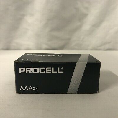 24 New AAA Procell Alkaline Batteries by Duracell PC2400 EXP 2026 or Later