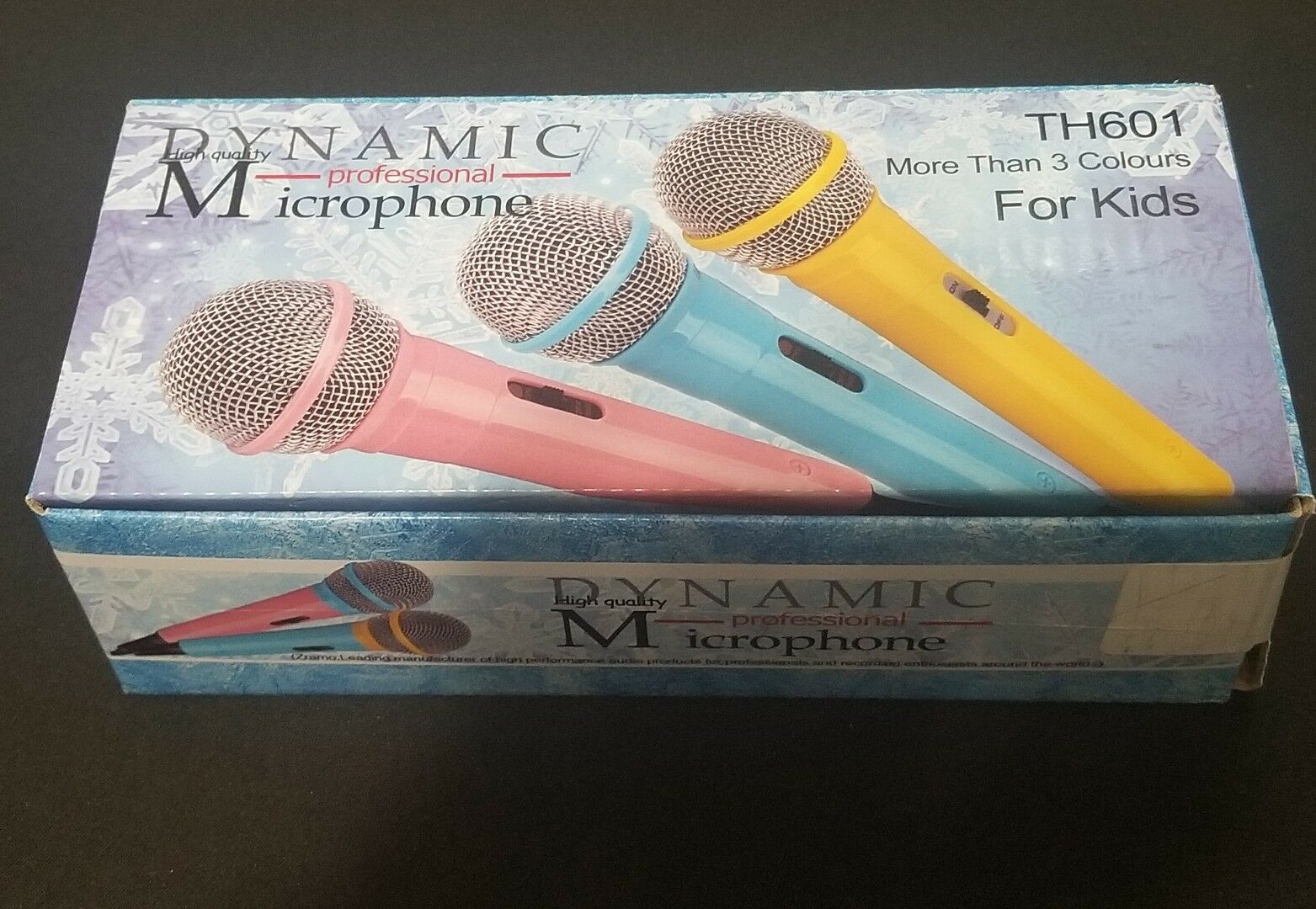 Zramo Dynamic Professional Quality Classic-style Pink microphone kids karaoke